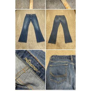 Old navy womens the dreamer bootcut jeans sz 6R mid rise blue jeans retro Y2K